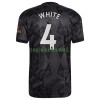 Maillot de Supporter Arsenal White 4 Extérieur 2022-23 Pour Homme